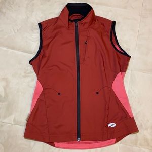 Brooks Rust/ Coral Vest (S)